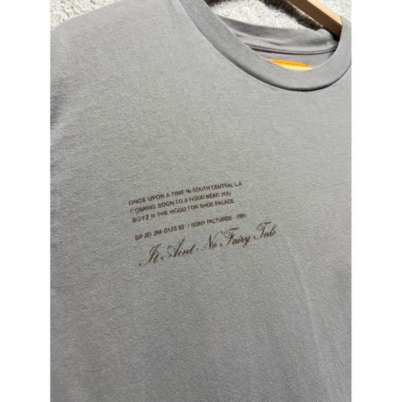 Boyz‎ N The Hood Movie Promo T Shirt Shoe Palace XL Gray Graphic Tee - Picture 6 of 9